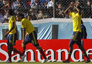 Adrián Ramos fue el autor del único gol.