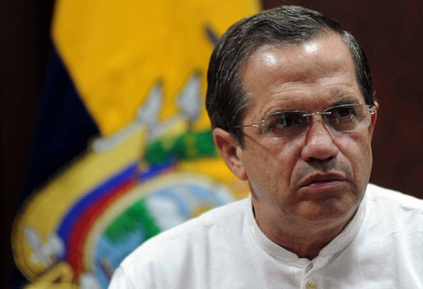 CANCILLER RICARDO PATIÑO MANTUVO CONVERSATORIO CON LA PRENSA