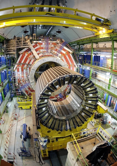 El acelerador de partículas de la CERN.