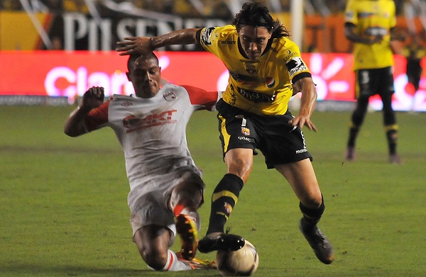 Pablo Luguercio fue un buen generador de fútbol y estuvo cerca de anotar.