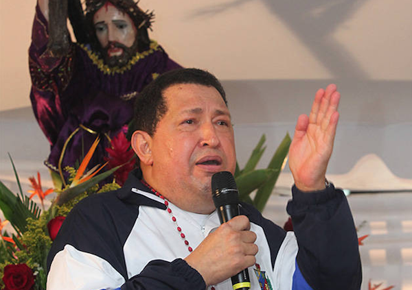 chávez llorando