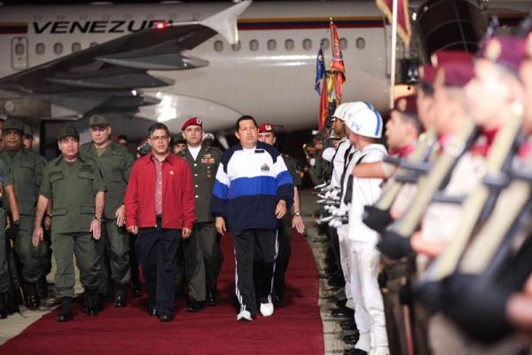 chávez radioterapia regresa