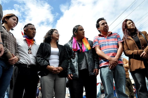 RUEDA DE PRENSA MOVIMIENTOS SOCIALES VISITAN DETENIDOS CASO SOL ROJO
