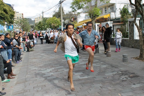carrera de tacones