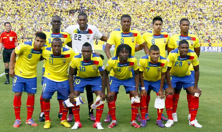 JUGADORES DE LA SELECCION ECUATORIANA jugadores de la seleccion ecuatoriana: