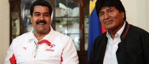 Nicolas Maduro, Evo Morales