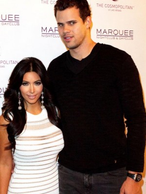 Kim Kardashian y su ex Kris Humphries