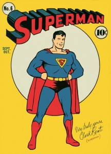 Primera edición del comic Superman.
