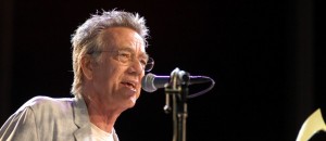 FONTANA, CALIFORNIA - SEPTEMBER 6:  Musician Ray Manzarek from the group "The Doors" performs at the Harley-Davidson 100th Anniversary September 6, 2002 in Los Angeles, California.  (Photo by Michel Boutefeu/Getty Images)