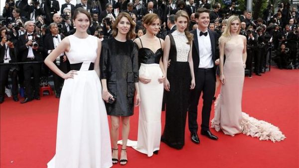 Sofia Coppola, desafiante en la alfombra roja de Cannes con un vestido corto