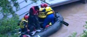 Texas flood-rescue-raft-roof