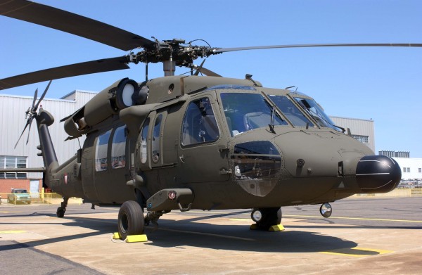 Helicóptero Black Hawk.