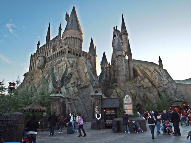 El parque de Harry Potter en Orlando.