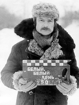 Tarkovsky en la filmación de "Solaris"