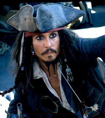 El Capitán Jack Sparrow.