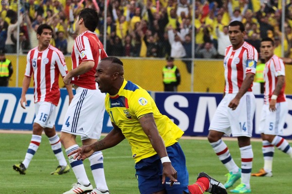 QUITO 26 DE MARZO 2013. Ecuador vs Paraguay. FOTOS API / JUAN CEVALLOS.