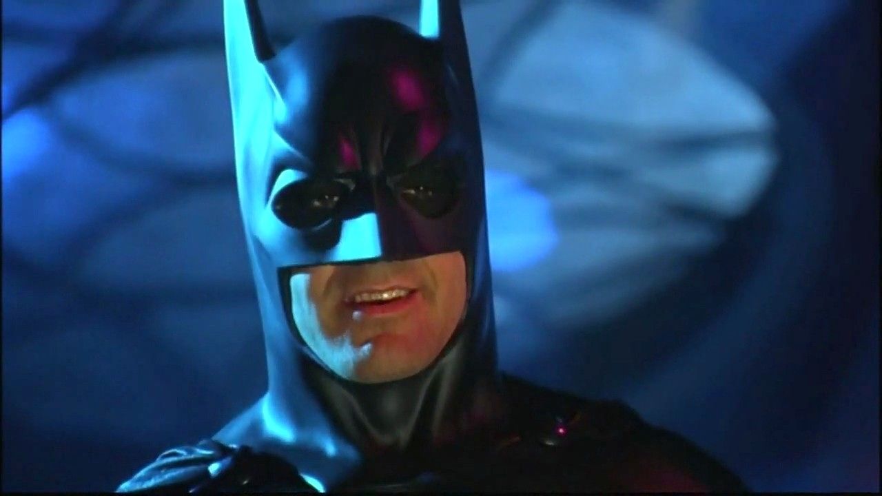 George Clooney, como Batman.