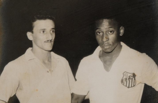 Carlos Raffo y Pelé
