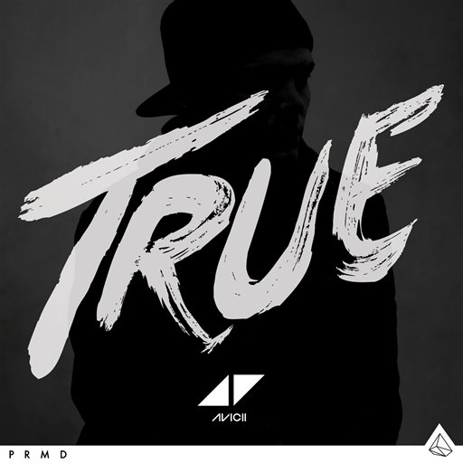 La portada del disco True del DJ sueco Avicii en una imagen proporcionada por Island Records. (Foto AP/Island Records)