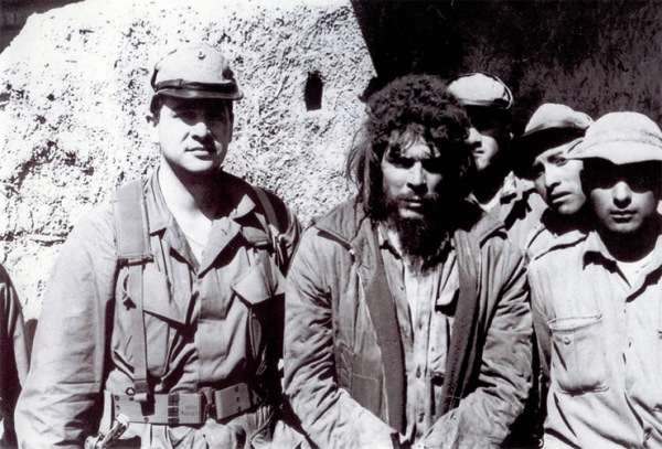 El "Che" capturado en Bolivia.