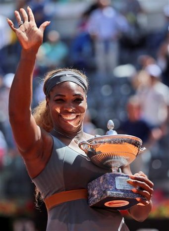 Serena Williams. (AP Foto/Gregorio Borgia)