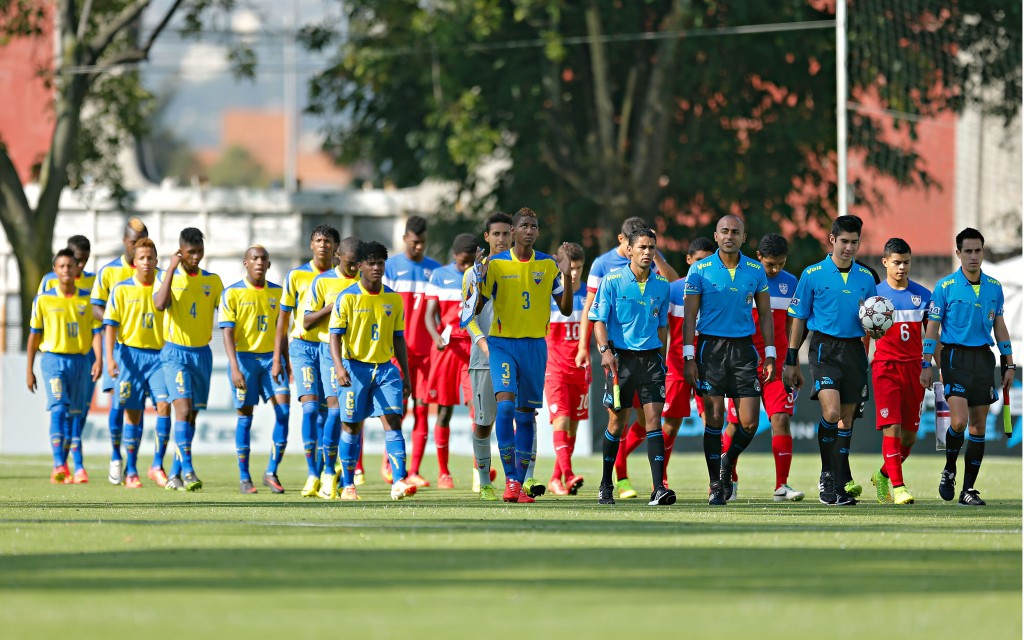 Ecuador vs Estados Unidos en la Copa México de Naciones. Imago7/Agustín Cuevas