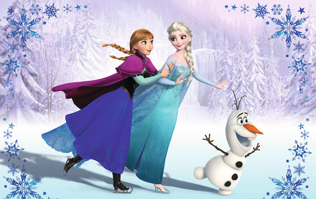 Elsa, Anna y Olaf. Foto: Disney