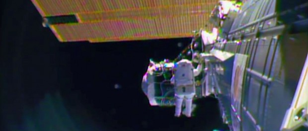 caminata espacial