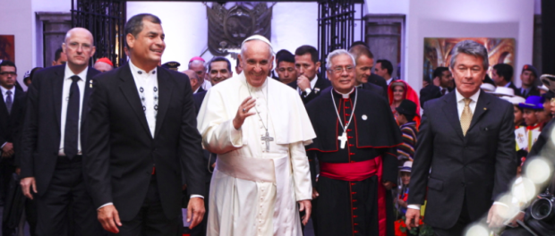 Papa Francisco Rafael Correa