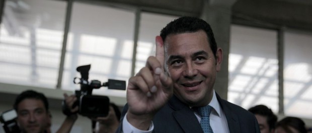 JIMMY MORALES AUMENTA SU VENTAJA EN GUATEMALA CON MÁS DEL 30% ESCRUTADO