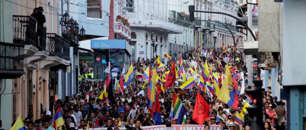 ECUADOR-PROTESTAS