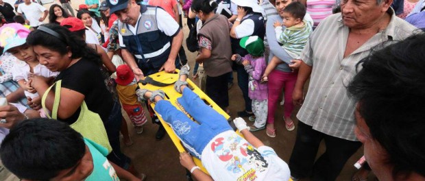 El norte de Perú realizó simulacro de evacuación por el fenómeno del Niño