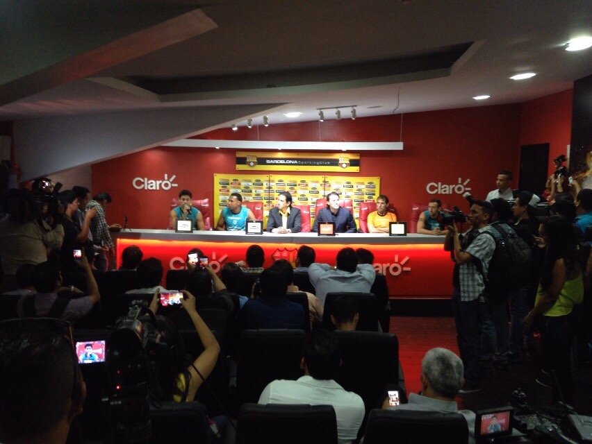 Rueda de Prensa de José Francisco Cevallos