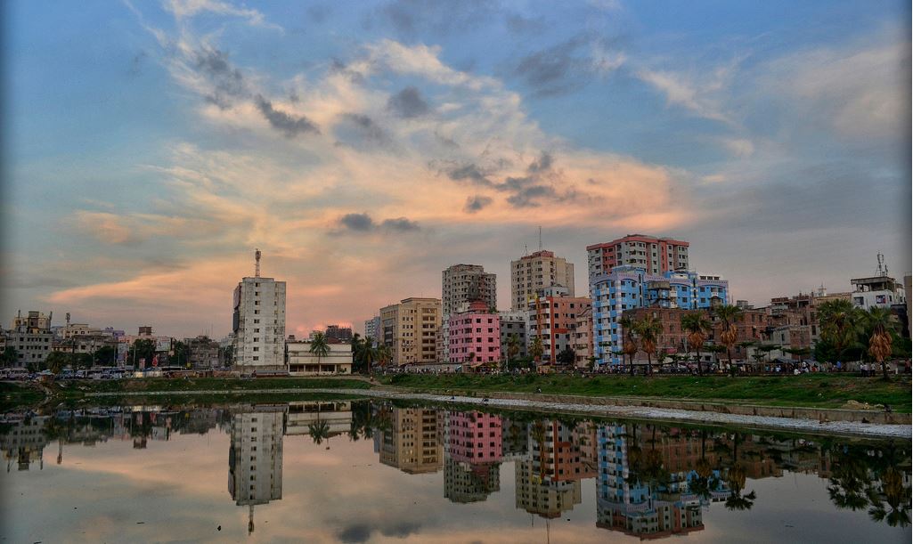 Dhaka, Bangladesh, subida a flickr, por Muhamel Hoque, en abril de 2012.