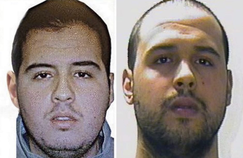 Combo de imágenes facilitadas hoy 23 de marzo de 2016 por la Interpol que muestran los rostros de Jalid El Bakrau (d) y Brahim El Bakraui (i). EFE/-