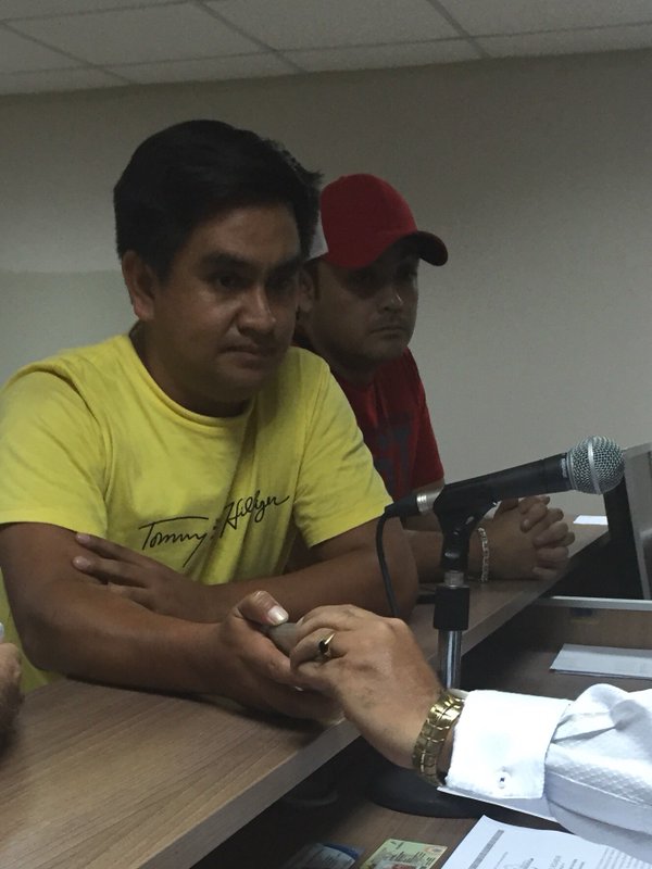 Los dos hombres que capturaron a Diego Zapatier el 7 de marzo de 2016 en 9 de octubre y malecón.