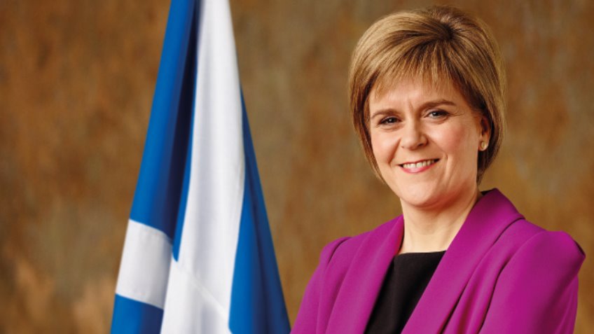 Nicola Sturgeon, primera ministra de Escocia.