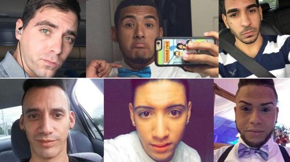 Victimas del atentado en Orlando.