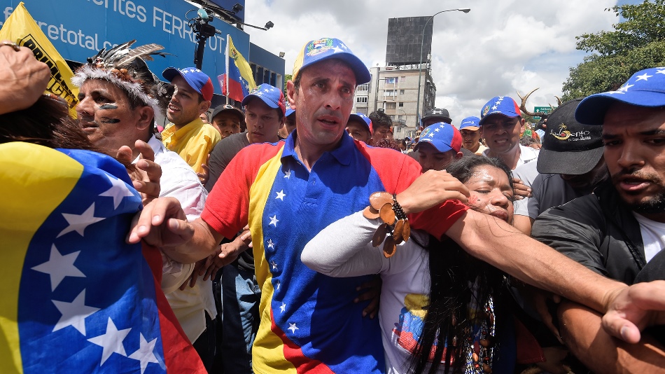 Henrique Capriles. Foto Cortesía AFP.
