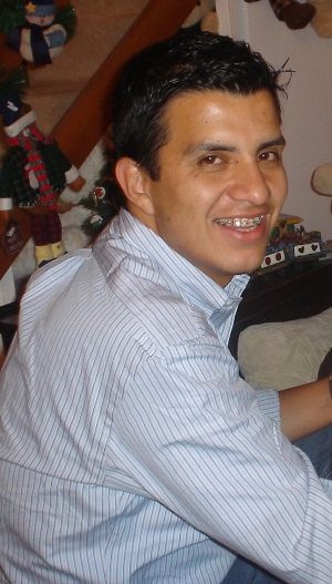 Juan Camilo Mora, antes de ser secuestrado por las FARC.