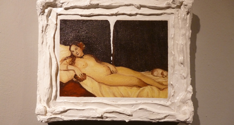 "Desborde al desnudo", de Pedro Gavilanes.
