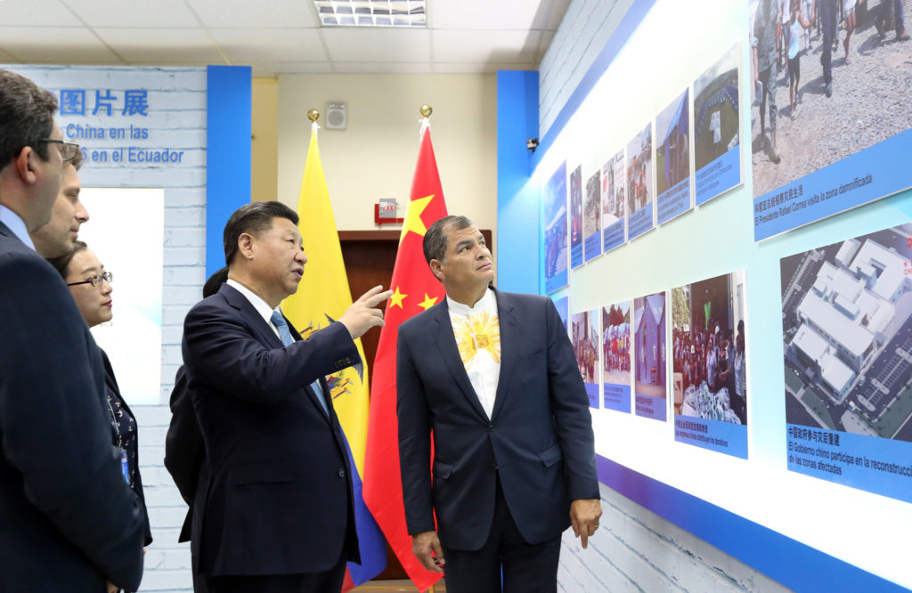 Xi Jinping y Rafael Correa inauguraron hidroeléctrica Coca Codo ... - La República Ecuador