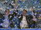 Mariano Rajoy celebra el triunfo.