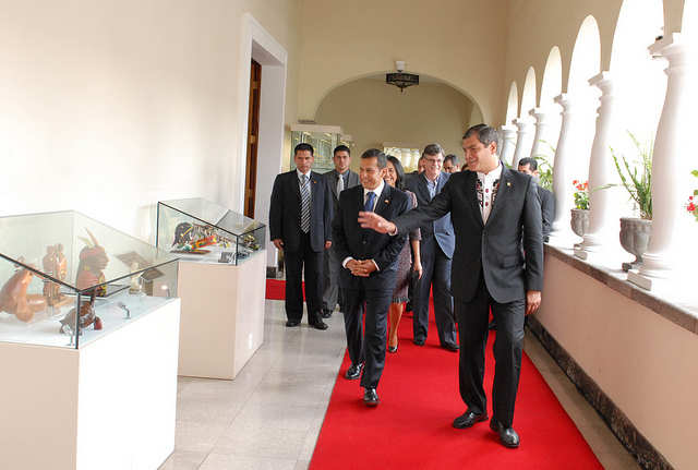 VISITA DEL PRESIDENTE ELECTO DEL PERÚ, OLLANTA HUMALA