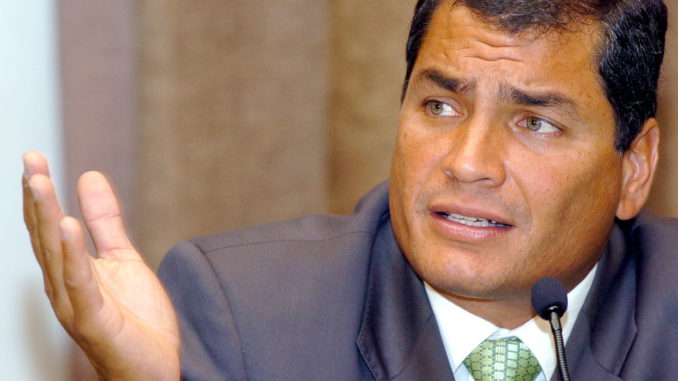 ECUADOR - ELECCIONES - RAFAEL CORREA