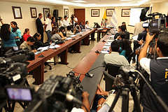 CONVERSATORIO CON LA PRENSA EN GUAYAQUIL