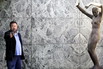 artista_chino_Ai_Weiwei_pabellon_Mies_van_der_Rohe_Barcelona