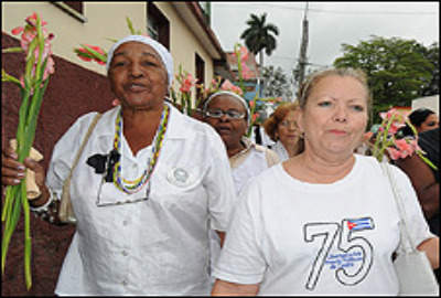 damas de blanco cuba