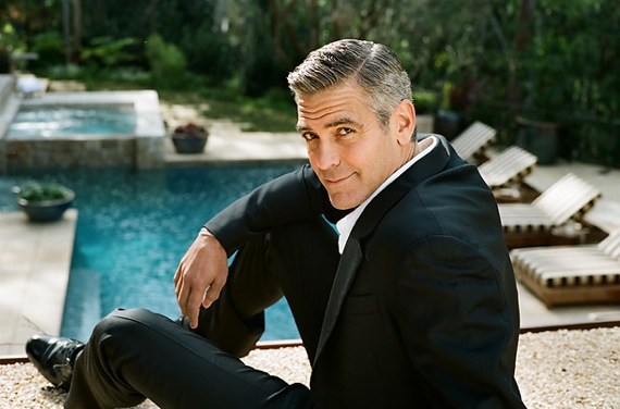 George Clooney piscina