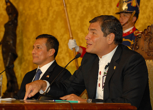 VISITA DEL PRESIDENTE ELECTO DEL PERÚ, OLLANTA HUMALA